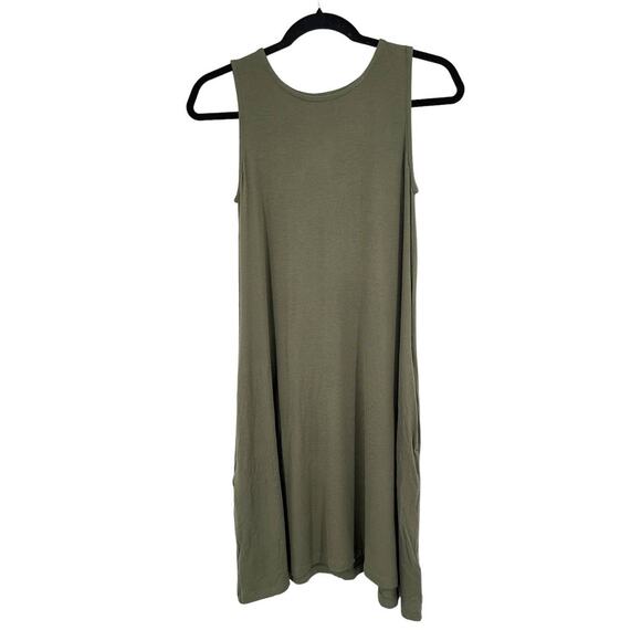 Caslon Dresses & Skirts - Caslon dress sleeveless swing olive size X-Small XS